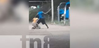 Brutal agresión a mujer en Corn Island: Vídeo indigna a los nicaragüenses