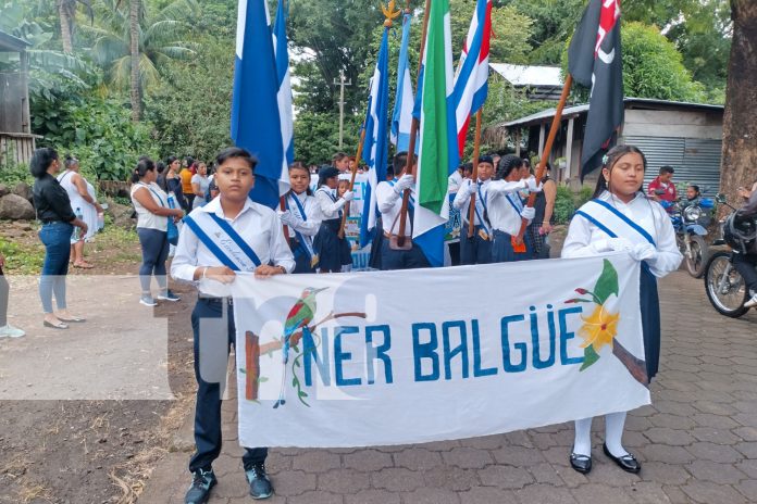 Foto: Isla de Ometepe se viste de fiesta con el tercer desfile patrio de bandas y gimnasias/TN8