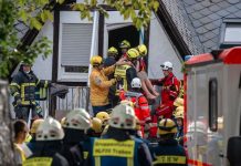 Dos muertos en el derrumbe de un hotel en Alemania