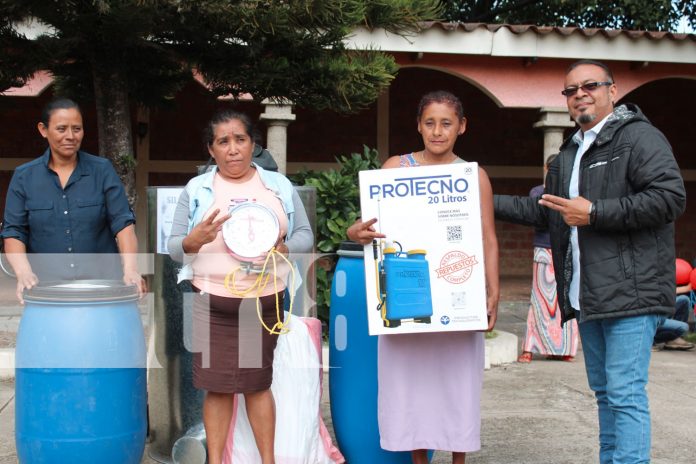 Foto: Gobierno de Nicaragua apoya a 598 familias campesinas en Somoto/TN8