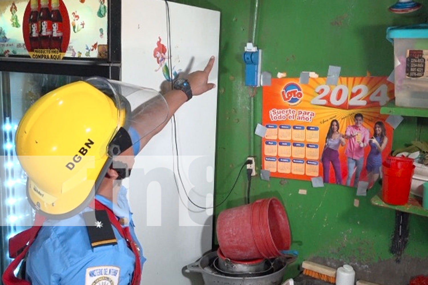 Foto: Bomberos realizan inspecciones en mercados /TN8