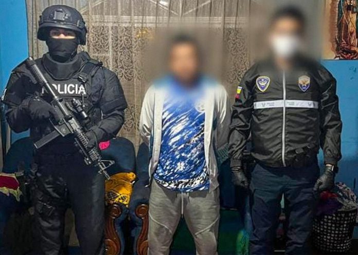 Foto: Operativo en Ecuador /cortesía