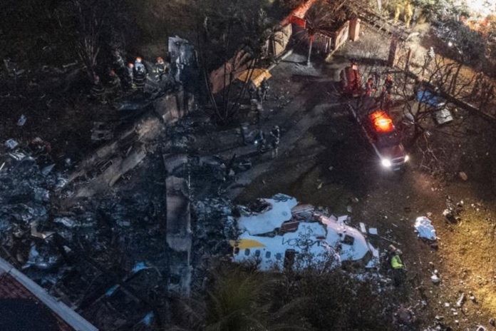 Foto: El accidente de Voepass en Vinhedo, Brasil, deja 62 muertos/ Cortesía