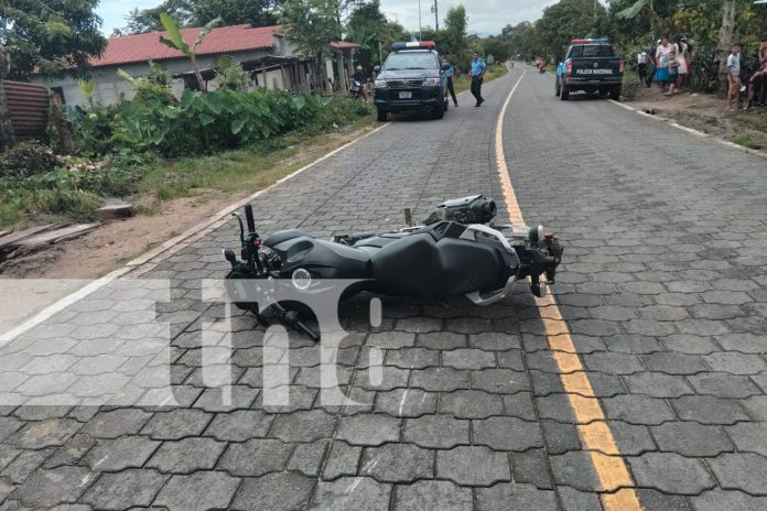 Foto: Accidente en Jalapa deja dos motociclistas lesionados/TN8