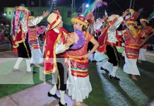 Foto: Colorido carnaval cultural engalanan las Fiestas Patronales en San Lorenzo, Boaco/TN8