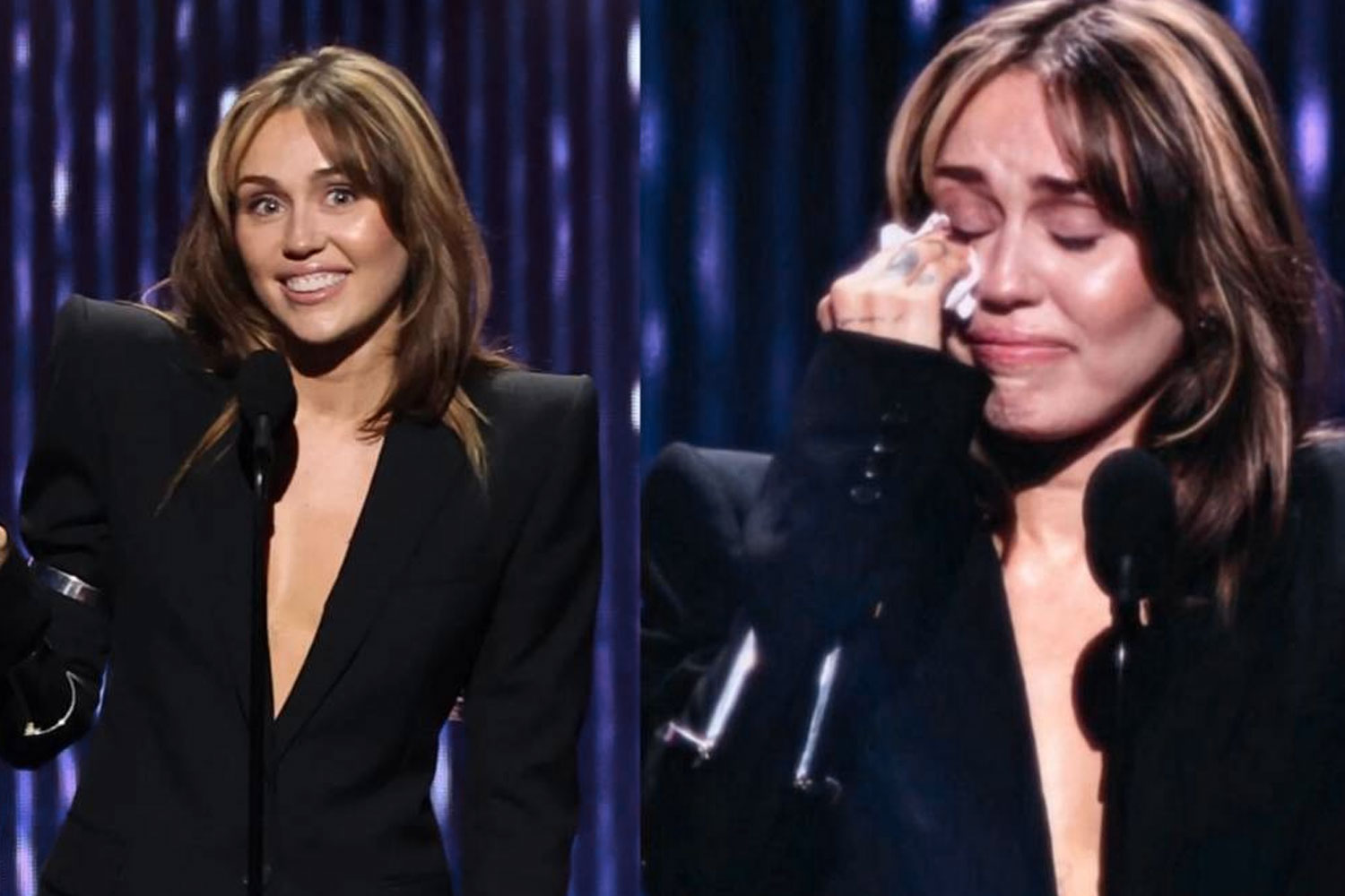 Miley Cyrus rompe en llanto al recibir premio Disney Legend /Cortesía