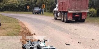 Foto: Sangre en la carretera hacia Montelimar /TN8