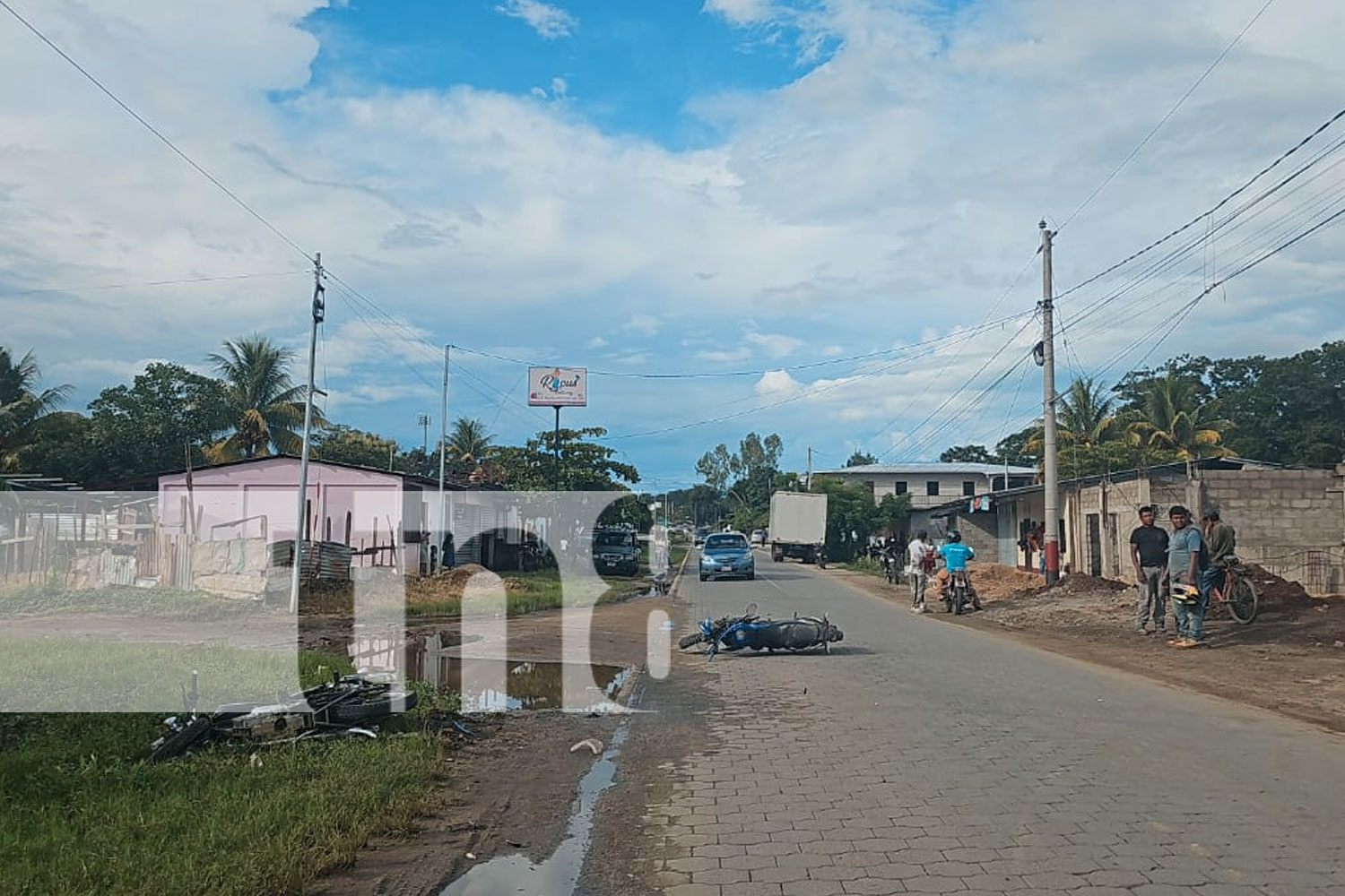 Foto: Presunta invasión de carril provoca tremendo choque de motocicletas en Jalapa/TN8