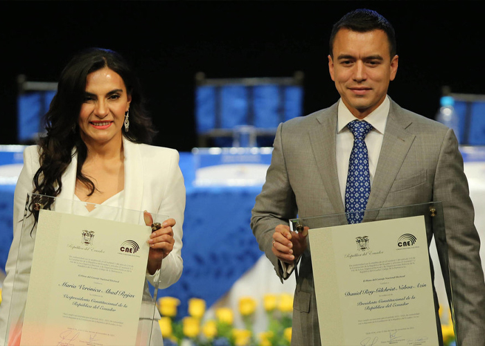 Foto: Presidente de Ecuador contraataca /cortesía 