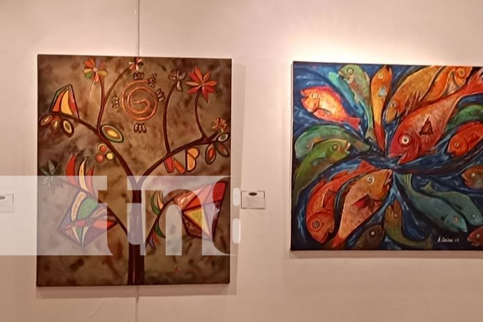 Foto: El artista Jorge Jenkins homenajea a Gaza en su exposición 'Nirvana' en Managua/TN8