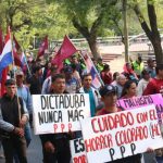 Foto: Protestas masivas en Paraguay /cortesía