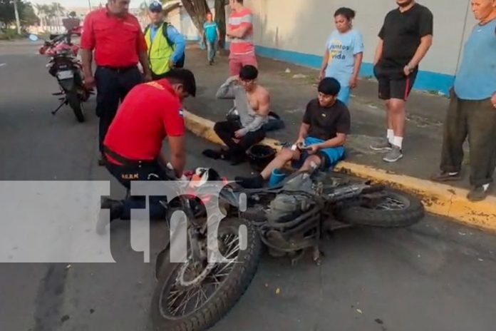 Foto: Colisionados por una camioneta /TN8