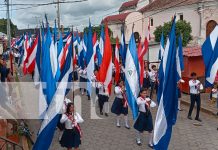 Foto: Colegios de Nandaime y Managua aperturan las Fiestas Patrias con desfile/TN8