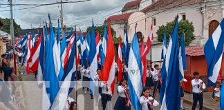 Foto: Colegios de Nandaime y Managua aperturan las Fiestas Patrias con desfile/TN8