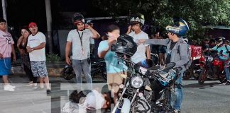 Foto: Hombre en estado de ebriedad es atropellado al intentar cruzar la Carretera Norte, Managua/TN8