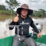 Foto: ciudadano que muere ahogado en las aguas del Río Siquia, El Rama/TN8