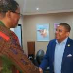 Foto:Mandla Mandela visita la Embajada de Nicaragua en Sudáfrica