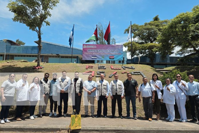 Foto: Delegación Palestina visita Hospital César Amador Molina en Matagalpa