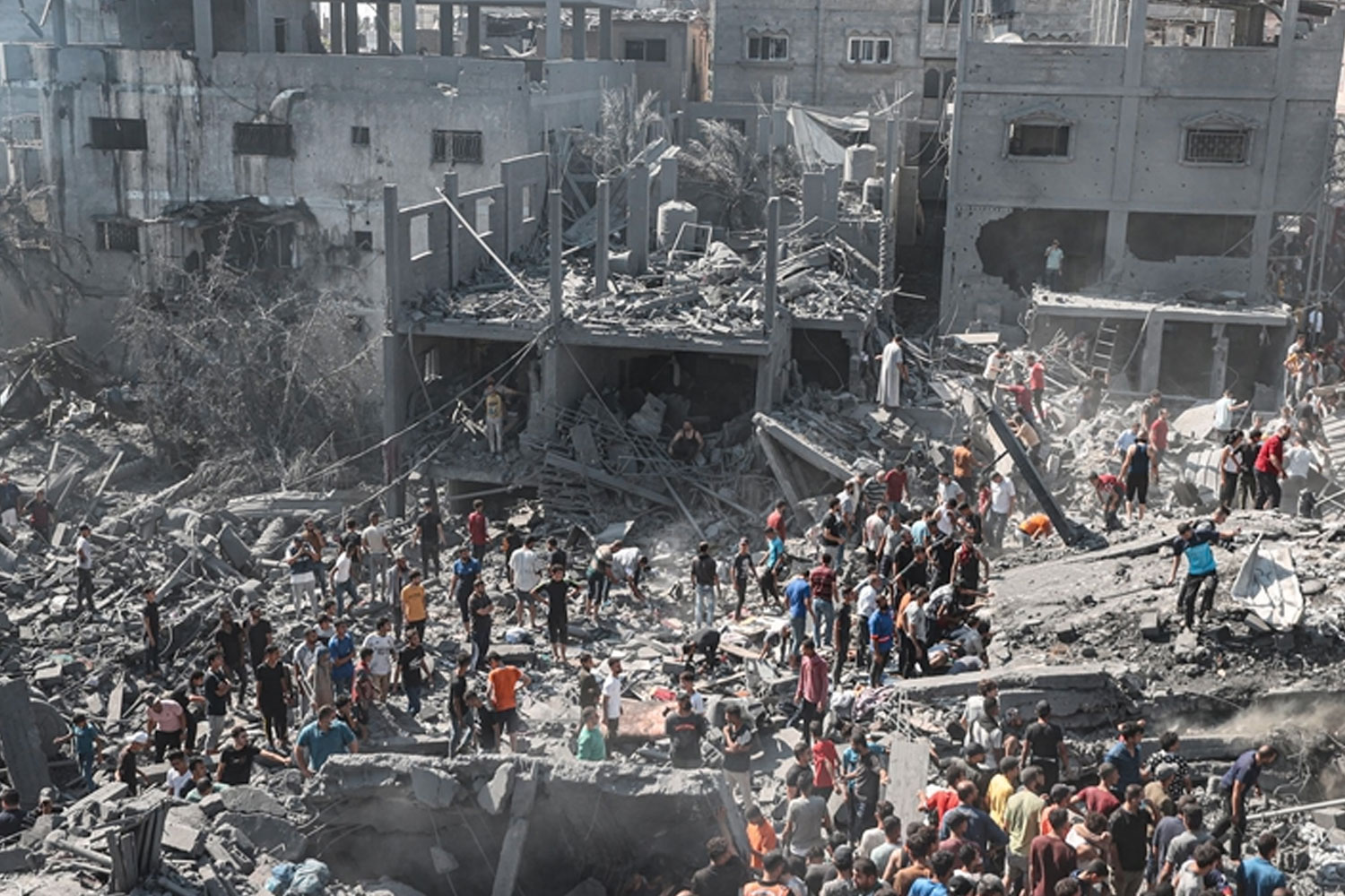 Foto: Mueren varios niños en el ataque israelí contra Jan Yunis /Cortesía