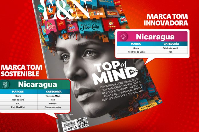 Foto: Claro Nicaragua: Líder en Innovación y Sostenibilidad en el Top of Mind 2024 / Cortesía