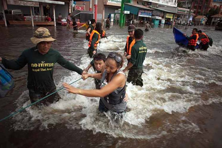 Foto: Inundaciones en el norte de Tailandia dejan cinco muertos