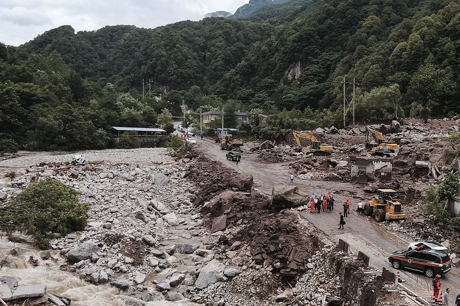 Foto: Un corrimiento de tierra deja cinco muertos en Tailandia /Cortesía