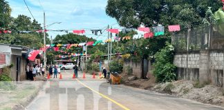 Foto: Familias del barrio Francisco Salazar testigos del cambio en sus calles /TN8