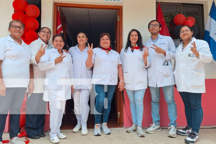 Foto: Inauguran nueva área de atención a febriles en el Puesto de Salud de Masatepe/TN8