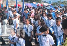 Foto: Estudiantes de los departamentos de Nicaragua realizan desfile patrio/TN8