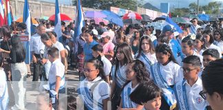 Foto: Estudiantes de los departamentos de Nicaragua realizan desfile patrio/TN8