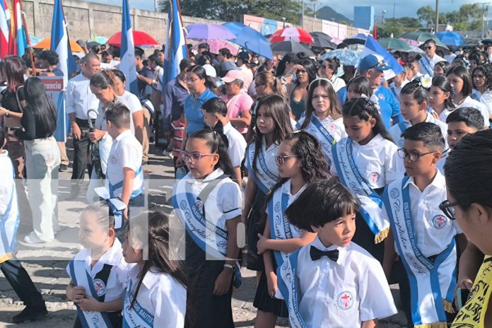 Foto: Estudiantes de los departamentos de Nicaragua realizan desfile patrio/TN8