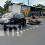 Foto: Joven de 19 años herido gravemente en accidente de motocicleta en Masaya/TN8