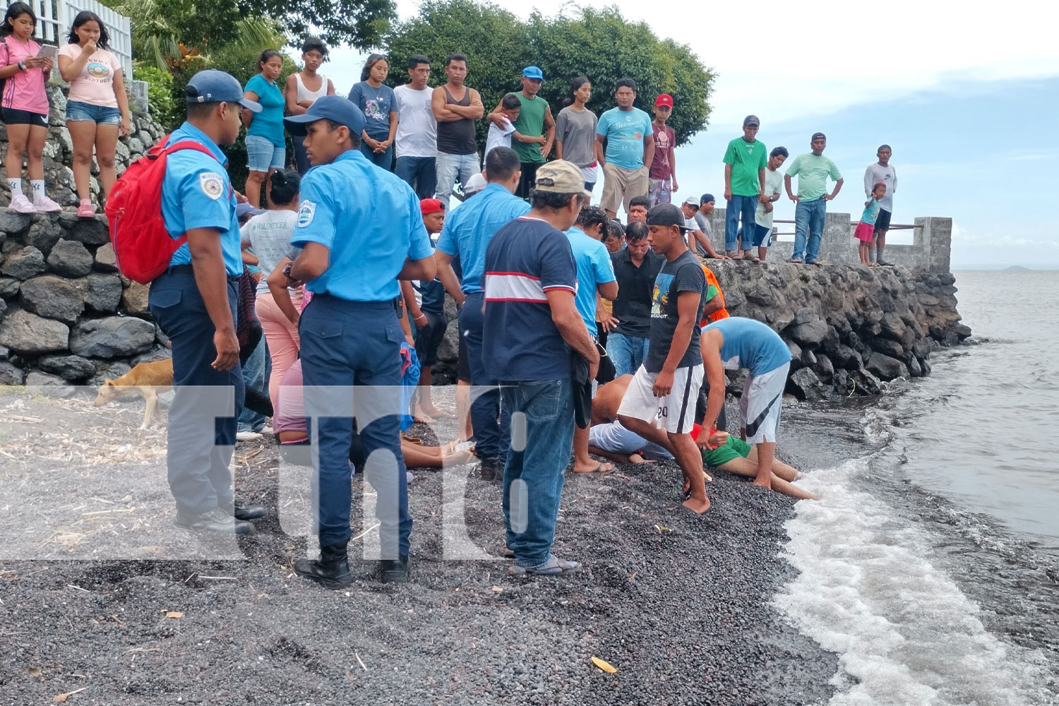 Foto: En Ometepe, luego de casi seis horas de búsqueda, encuentra el cuerpo/TN8