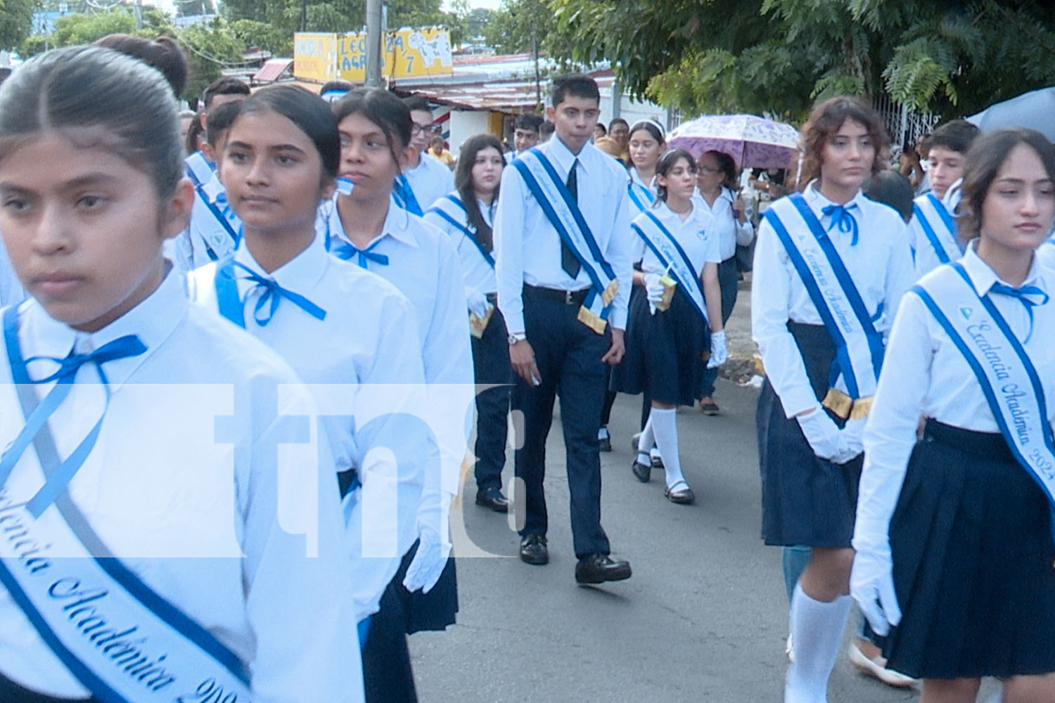 Foto: segundo desfile cívico en honor al mes patrio en Nicaragua/TN8