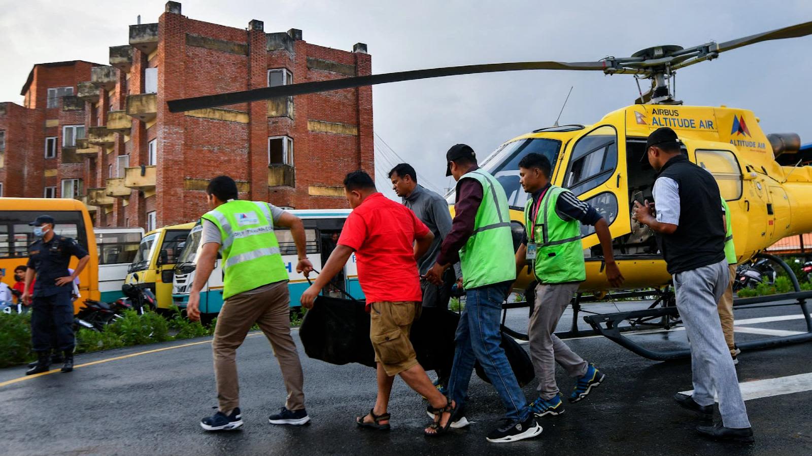 Foto: Accidente de helicóptero en Nepal deja cinco muertos/Créditos