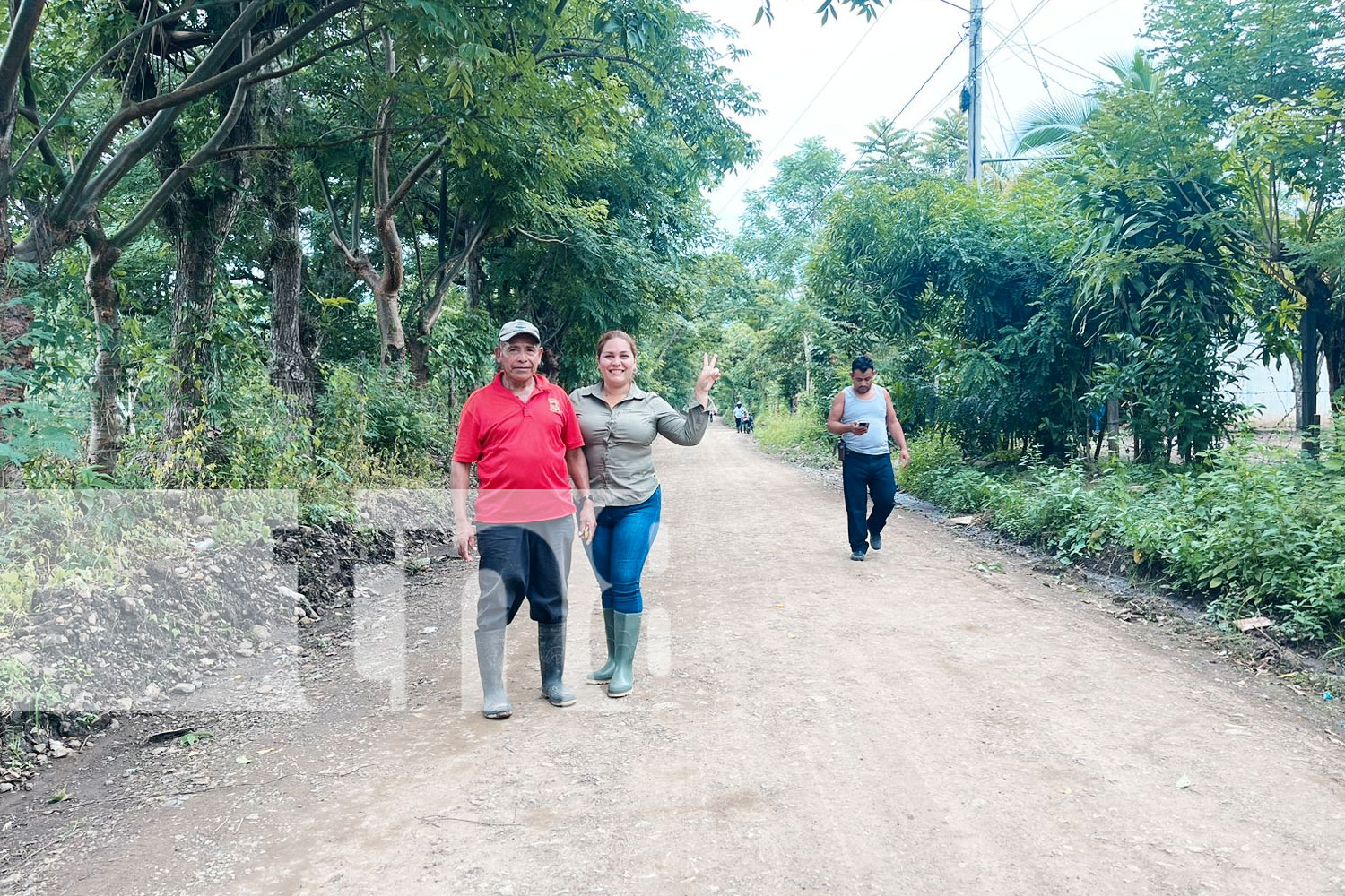 Foto: Familias de Muy Muy, Matagalpa, celebran nueva 'Carretera Productiva' de 12 Km/TN8