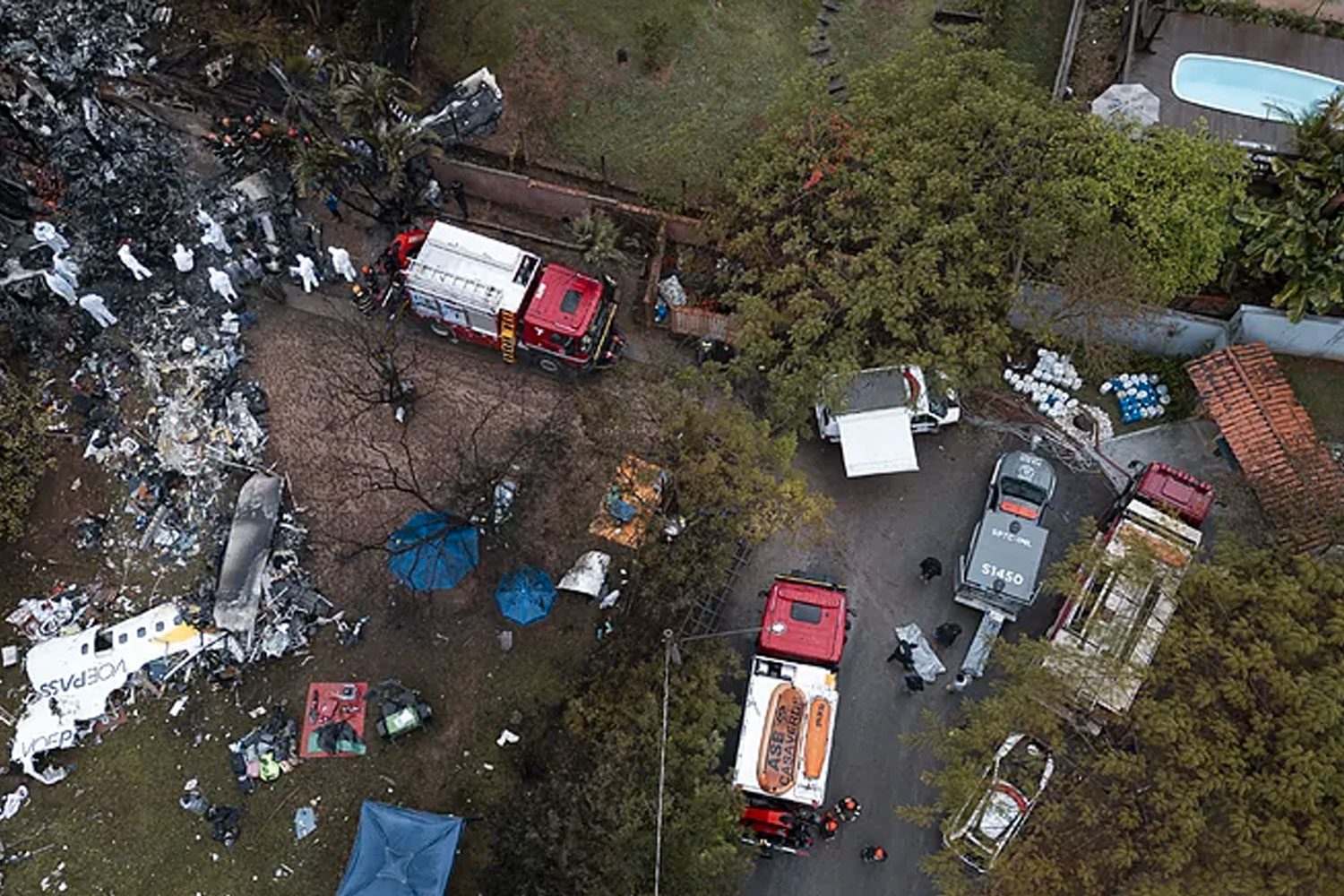 Foto: El accidente de Voepass en Vinhedo, Brasil, deja 62 muertos/ Cortesía