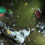 Foto: Finalizan las labores de rescate tras accidente aéreo en Vinhedo, Sao Paulo/ Cortesía