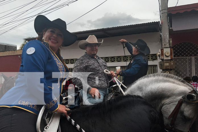 Foto: Exitoso desfile hípico desde la capital del Hipismo, Juigalpa, Chontales/TN8