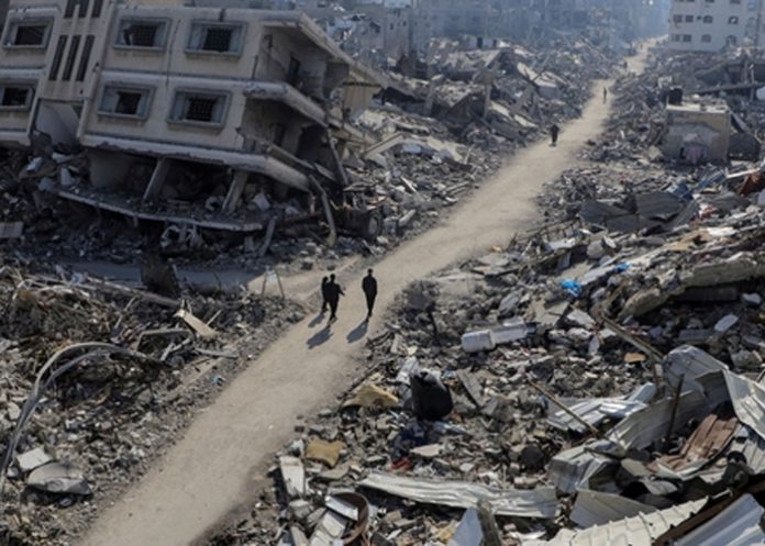 Foto: Devastación en Gaza /cortesía