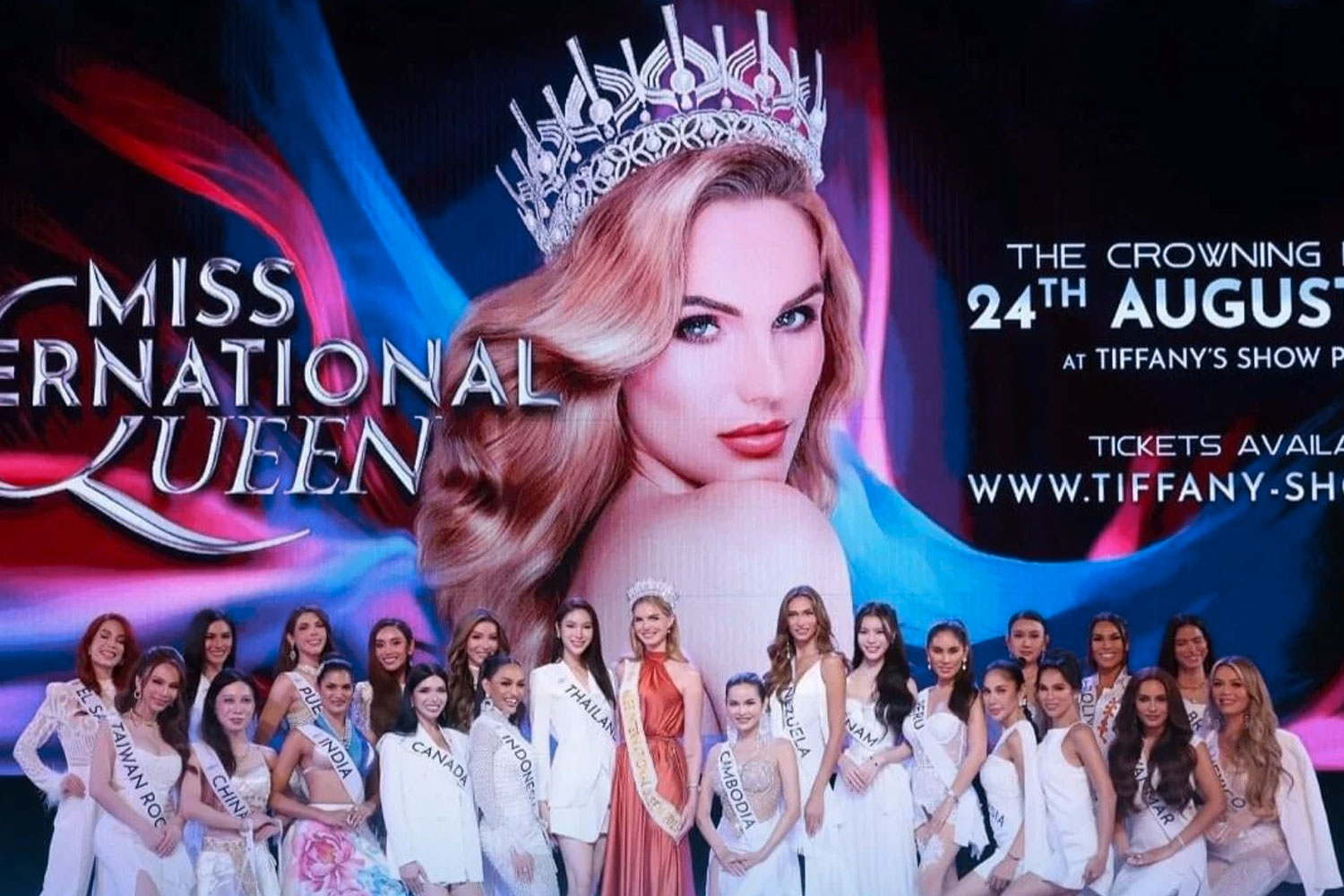 Foto: Comienza en Tailandia Miss International Queen 2024 /Cortesía