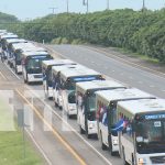 Foto: Nicaragua recibe 100 nuevos autobuses Yutong para mejorar el transporte urbano/TN8