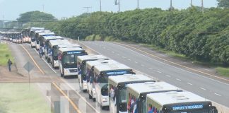 Foto: Nicaragua recibe 100 nuevos autobuses Yutong para mejorar el transporte urbano/TN8