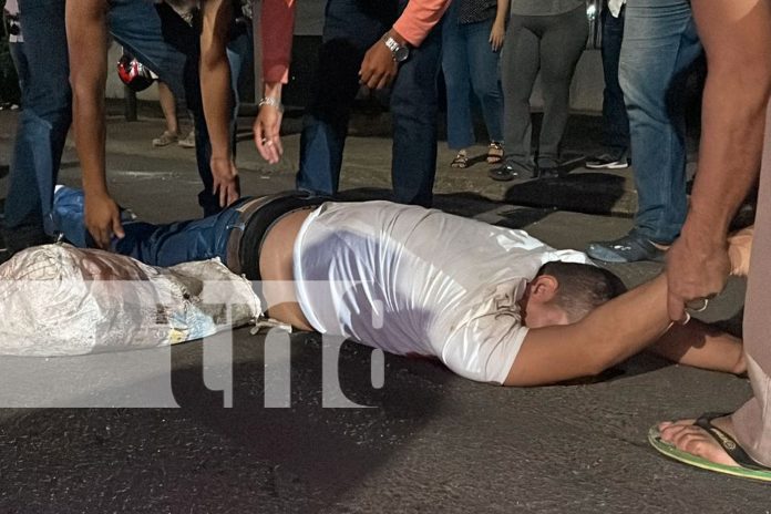 Foto: Peatón y motociclista resultan gravemente heridos en accidente de tránsito en Juigalpa