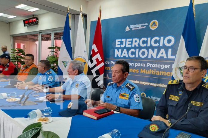 Foto: Nicaragua tiene todo listo para la realización del III Ejercicio de Protección de la Vida/TN8