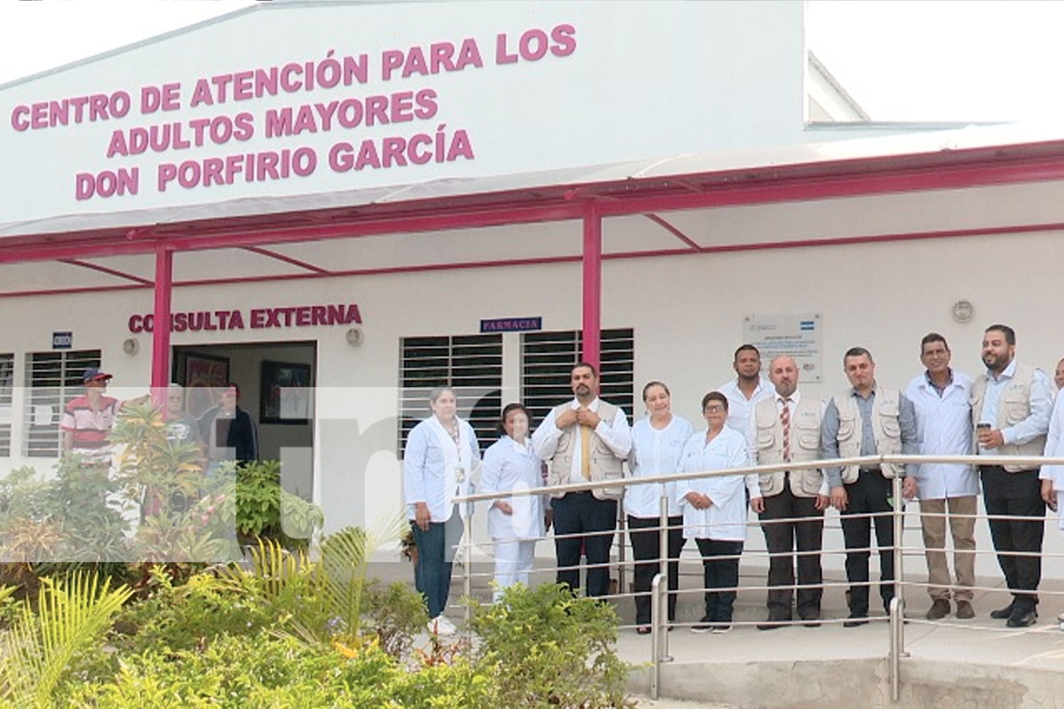 Foto: Delegación Médica Palestina visita Centro del Adulto Mayor en Managua/TN8