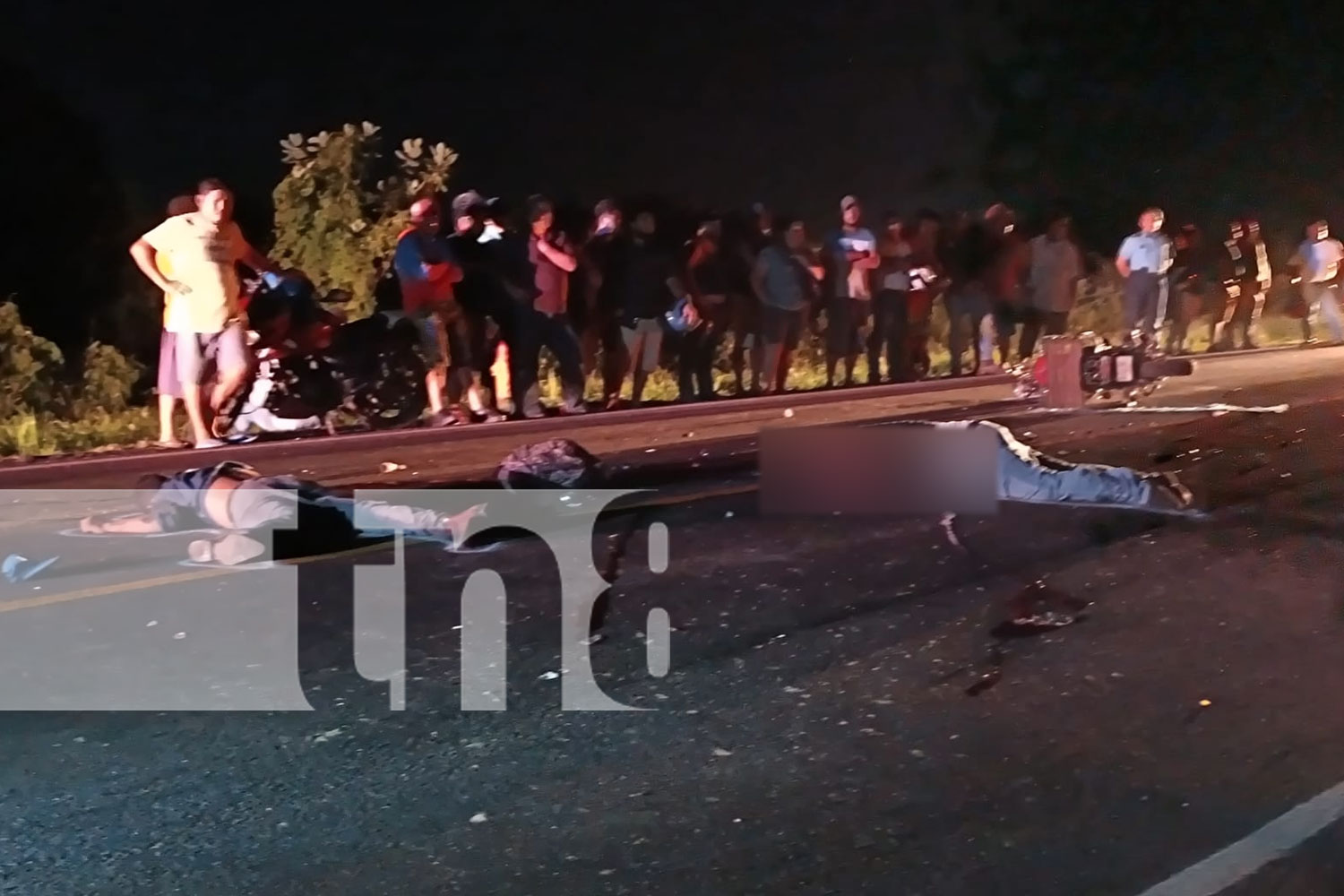 Foto: Dos muertos en brutal accidente en Tipitapa /TN8