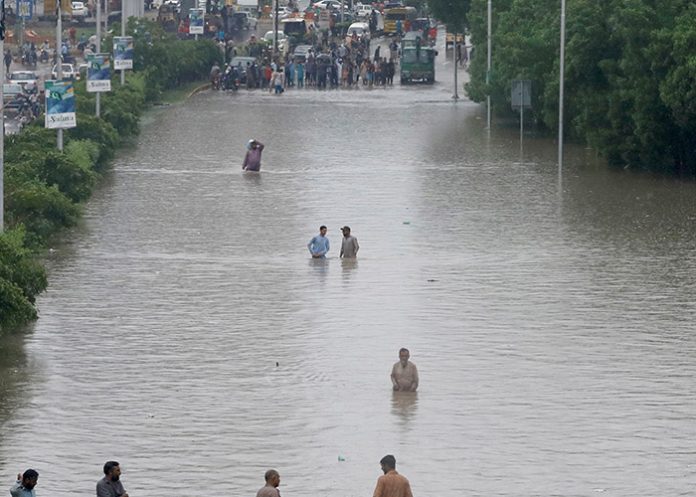 Foto: Lluvias en Pakistán /cortesía