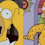 Foto: Imagen viral sugiere que Los Simpson predijeron la viruela del mono / Cortesía