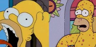 Foto: Imagen viral sugiere que Los Simpson predijeron la viruela del mono / Cortesía